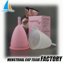 Copa de silicona de higiene femenina reutilizable para la menstruación